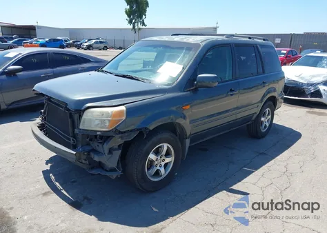 2006 Honda Pilot Ex z USA, uszkodzony, nr VIN 5FNYF28446B017222